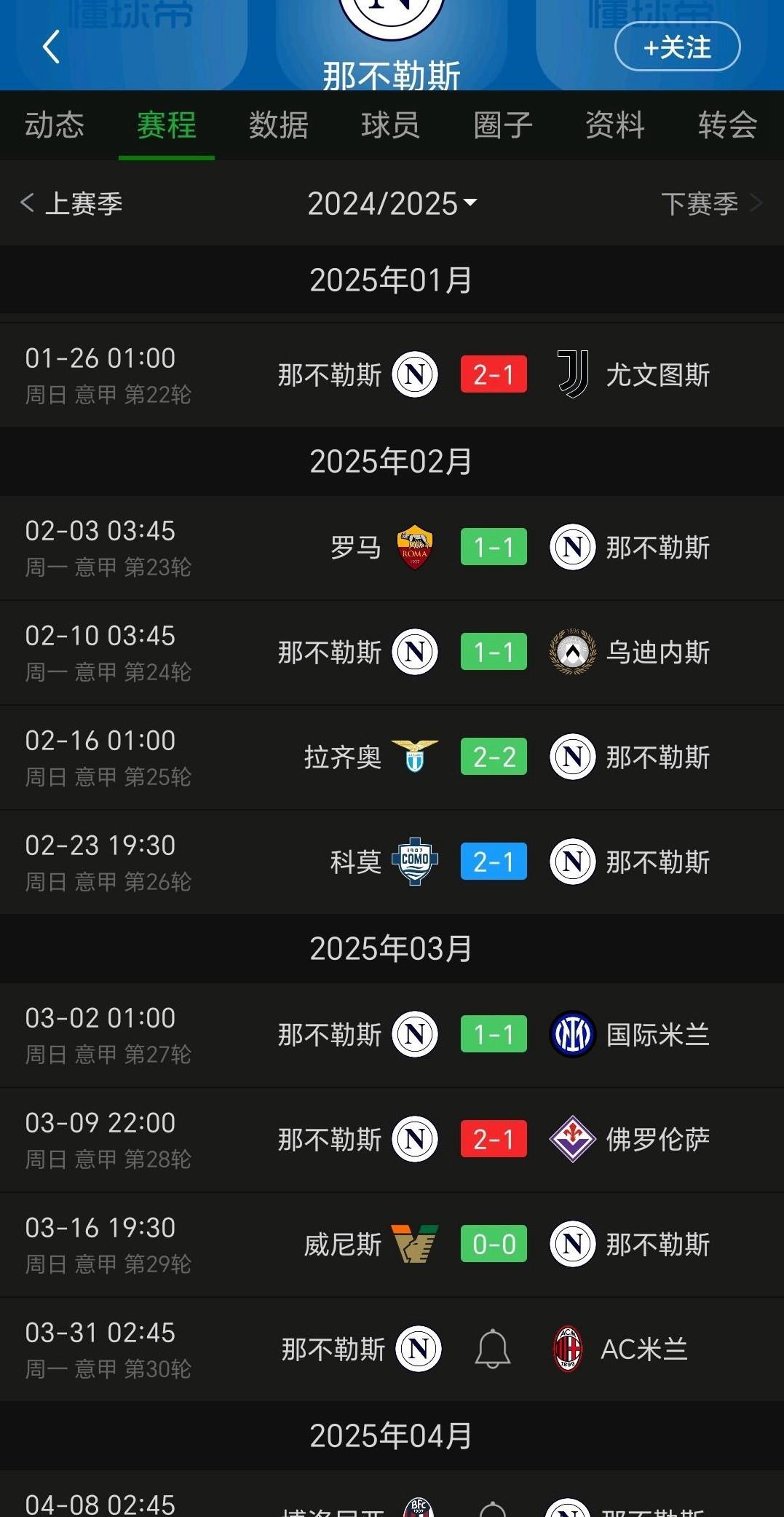 关于那不勒斯豪取胜利，继续稳固积分榜位置的信息